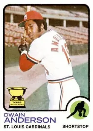 1973 Topps #241 Dwain Anderson