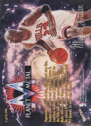 Michael Jordan back