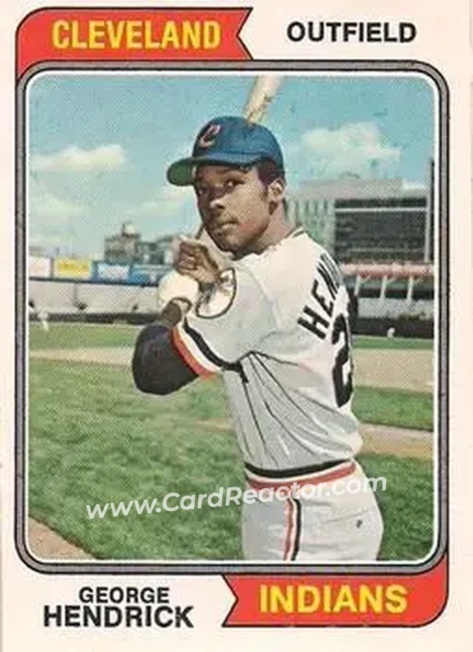 1974 O-Pee-Chee #303 George Hendrick