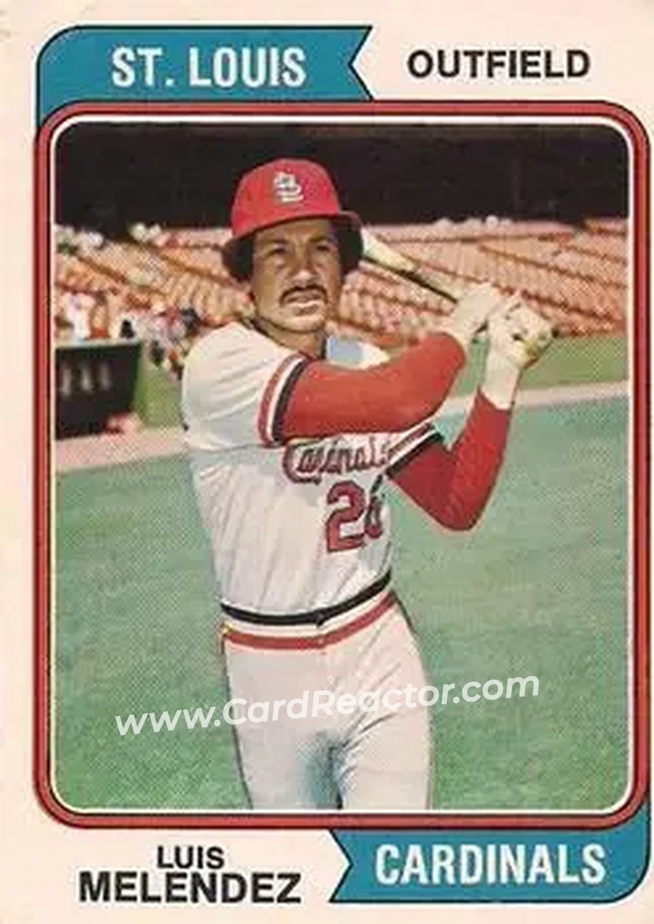 1974 O-Pee-Chee #307 Luis Melendez