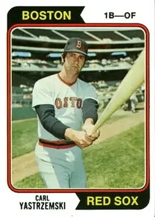 1974 Topps #280 Carl Yastrzemski