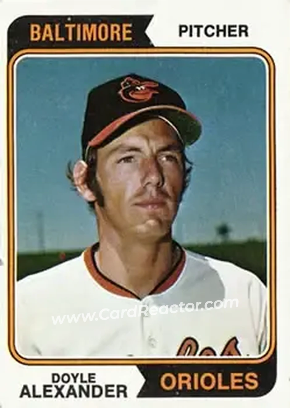 1974 Topps #282 Doyle Alexander