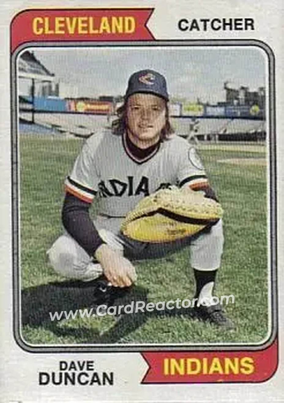Front of Dave Duncan