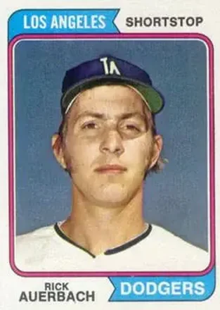 1974 Topps #289 Rick Auerbach