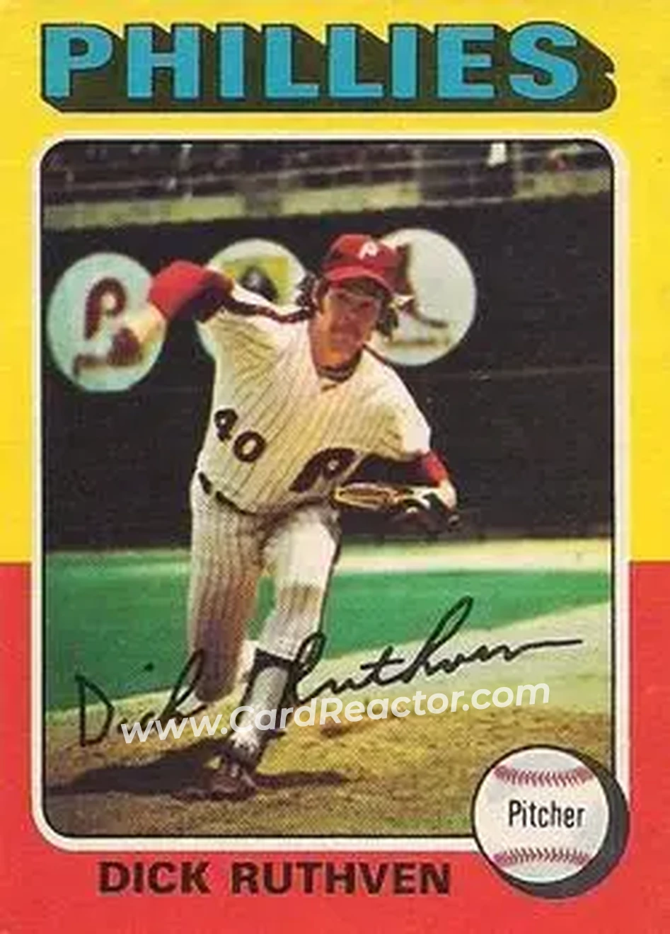 Front of Dick Ruthven