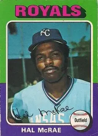 1975 O-Pee-Chee #268 Hal McRae