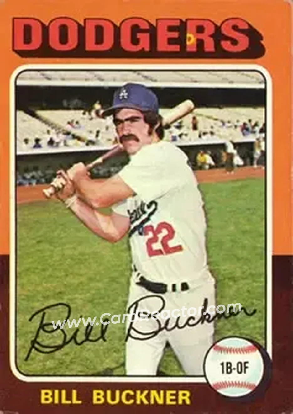 1975 Topps #244 Bill Buckner