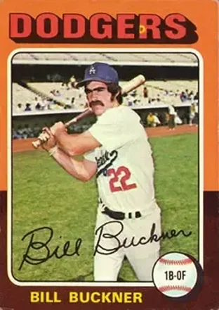 1975 Topps #244 Bill Buckner