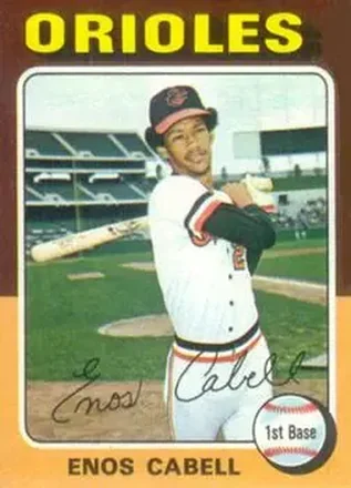 1975 Topps #247 Enos Cabell