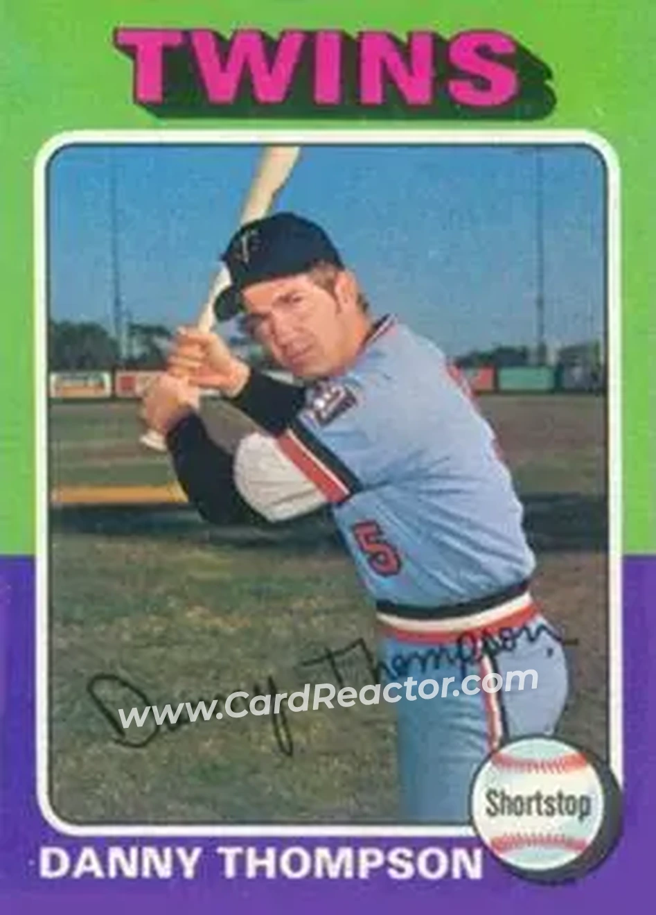 1975 Topps #249 Danny Thompson