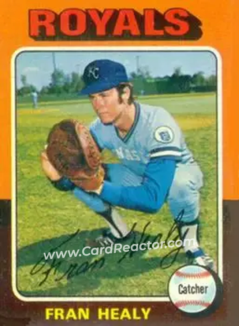 1975 Topps #251 Fran Healy
