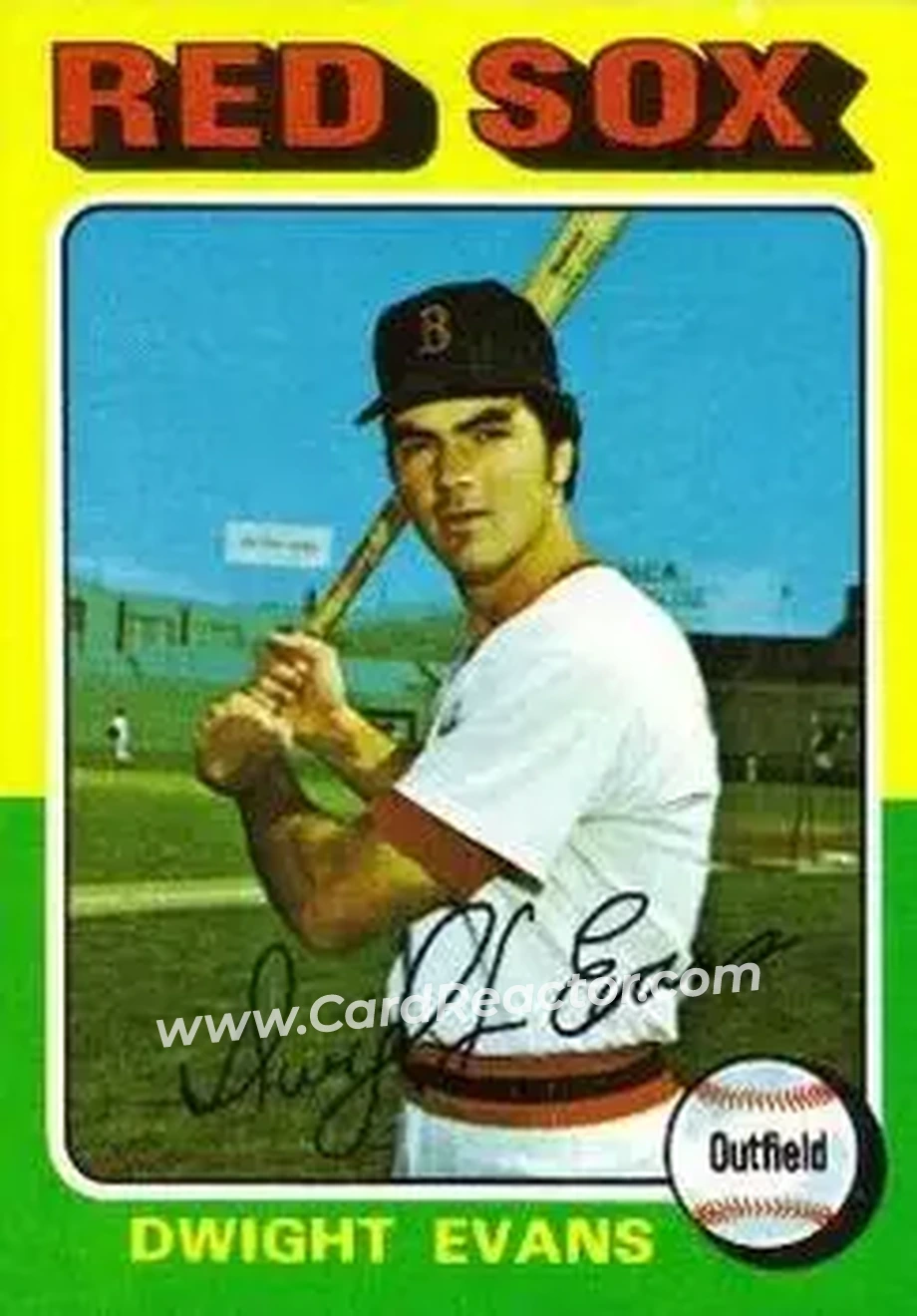 Front of Dwight Evans