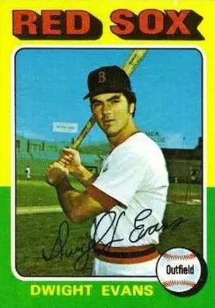 1975 Topps #255 Dwight Evans