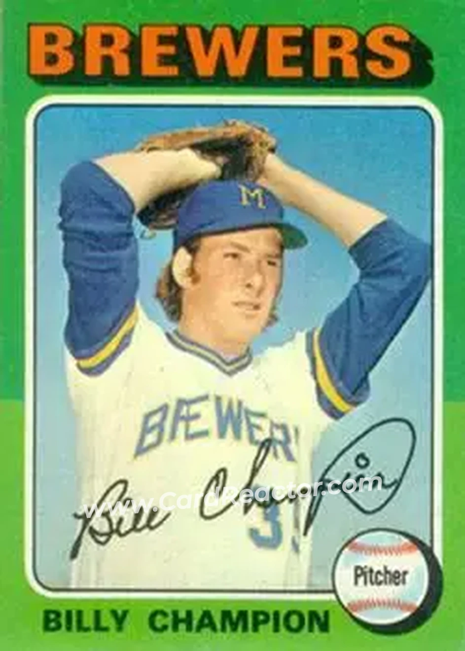 Front of Billy Champion