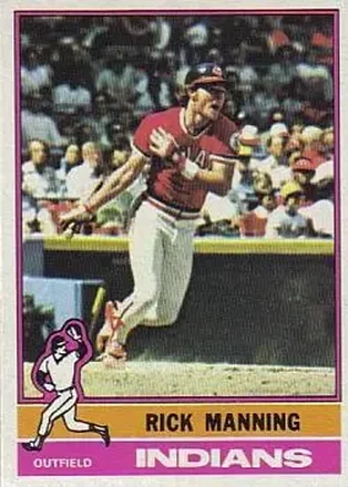 1976 Topps #275 Rick Manning