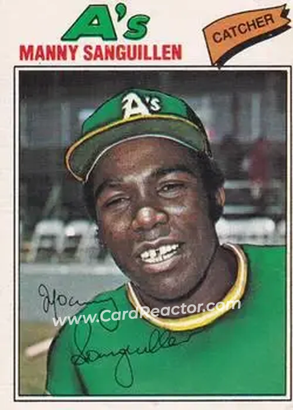 1977 O-Pee-Chee #231 Manny Sanguillen