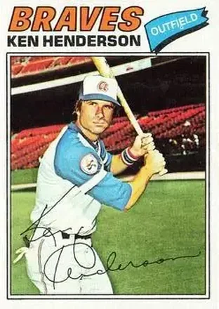 1977 Topps #242 Ken Henderson