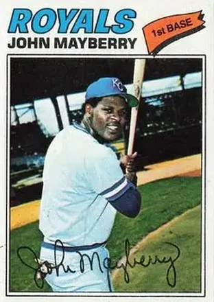 1977 Topps #244 John Mayberry