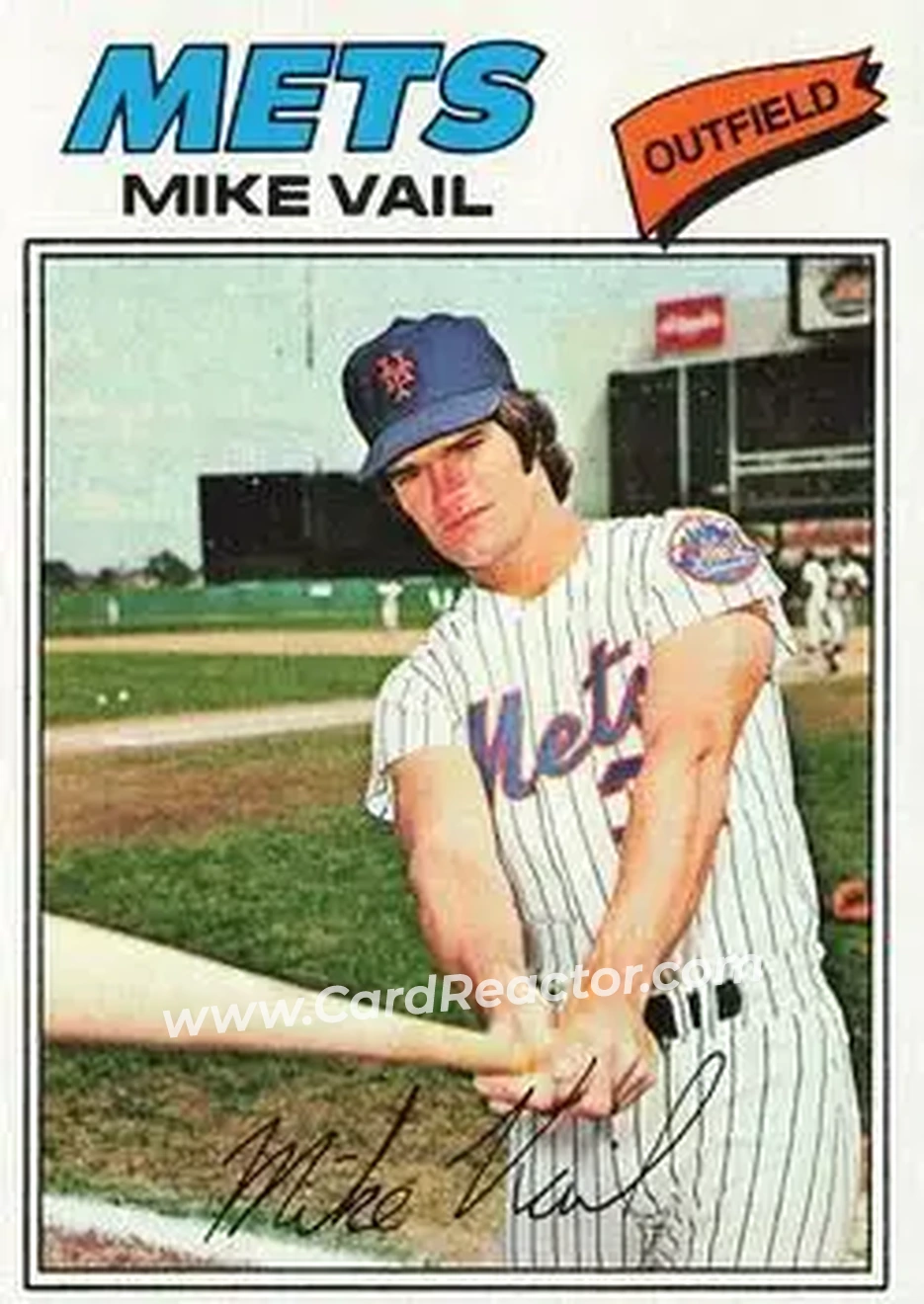 Front of Mike Vail