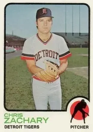 1973 Topps #256 Chris Zachary