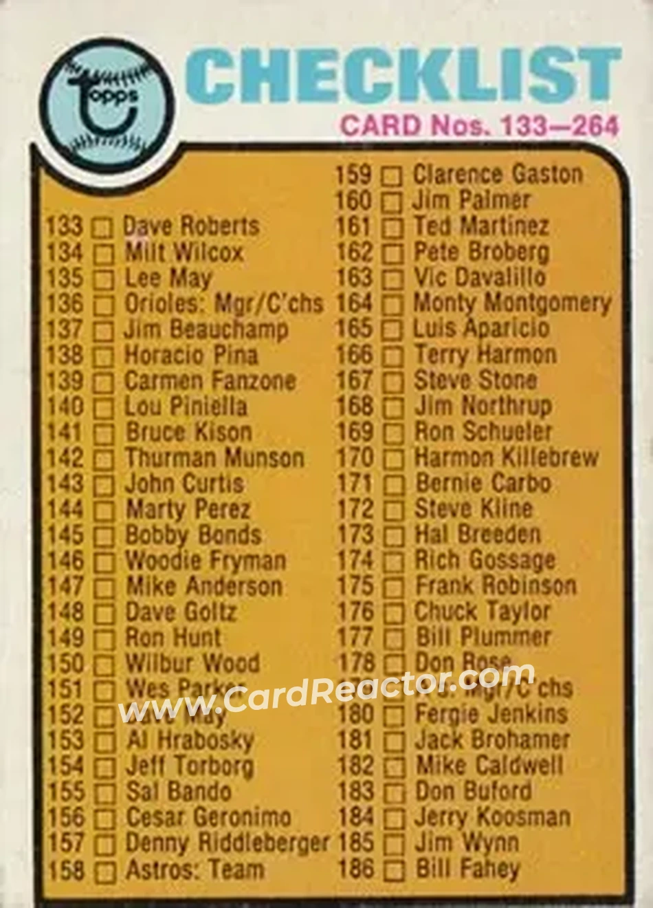 Front of Card #264