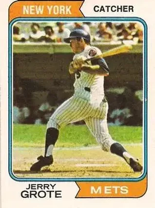 1974 O-Pee-Chee #311 Jerry Grote