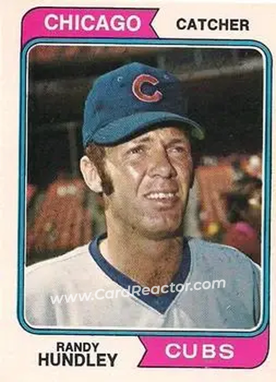 Front of Randy Hundley