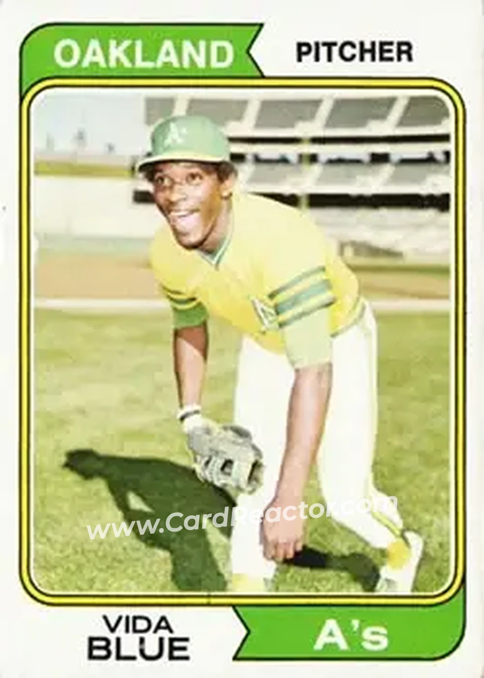 1974 Topps #290 Vida Blue