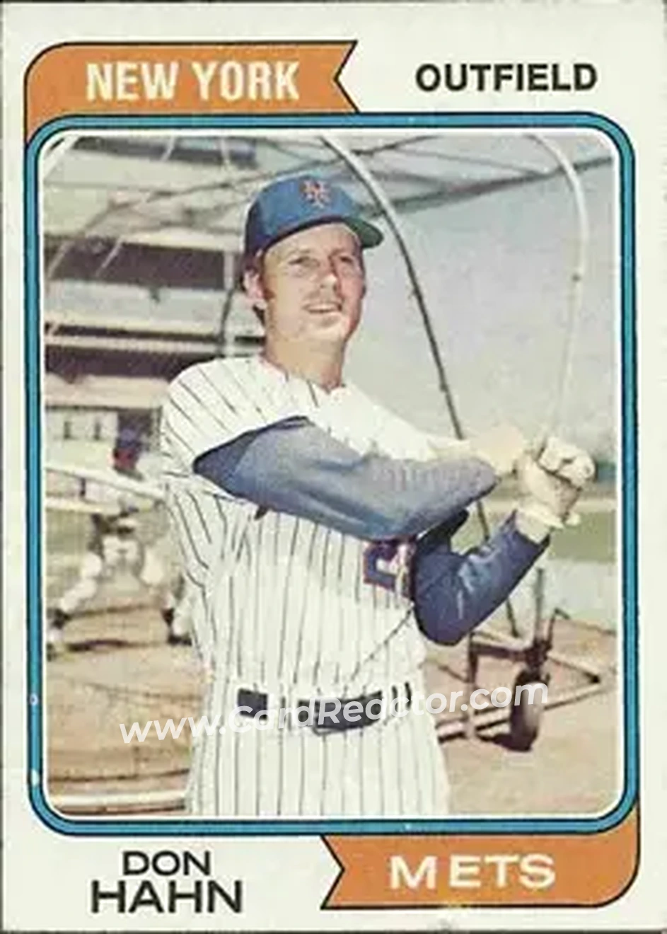 1974 Topps #291 Don Hahn