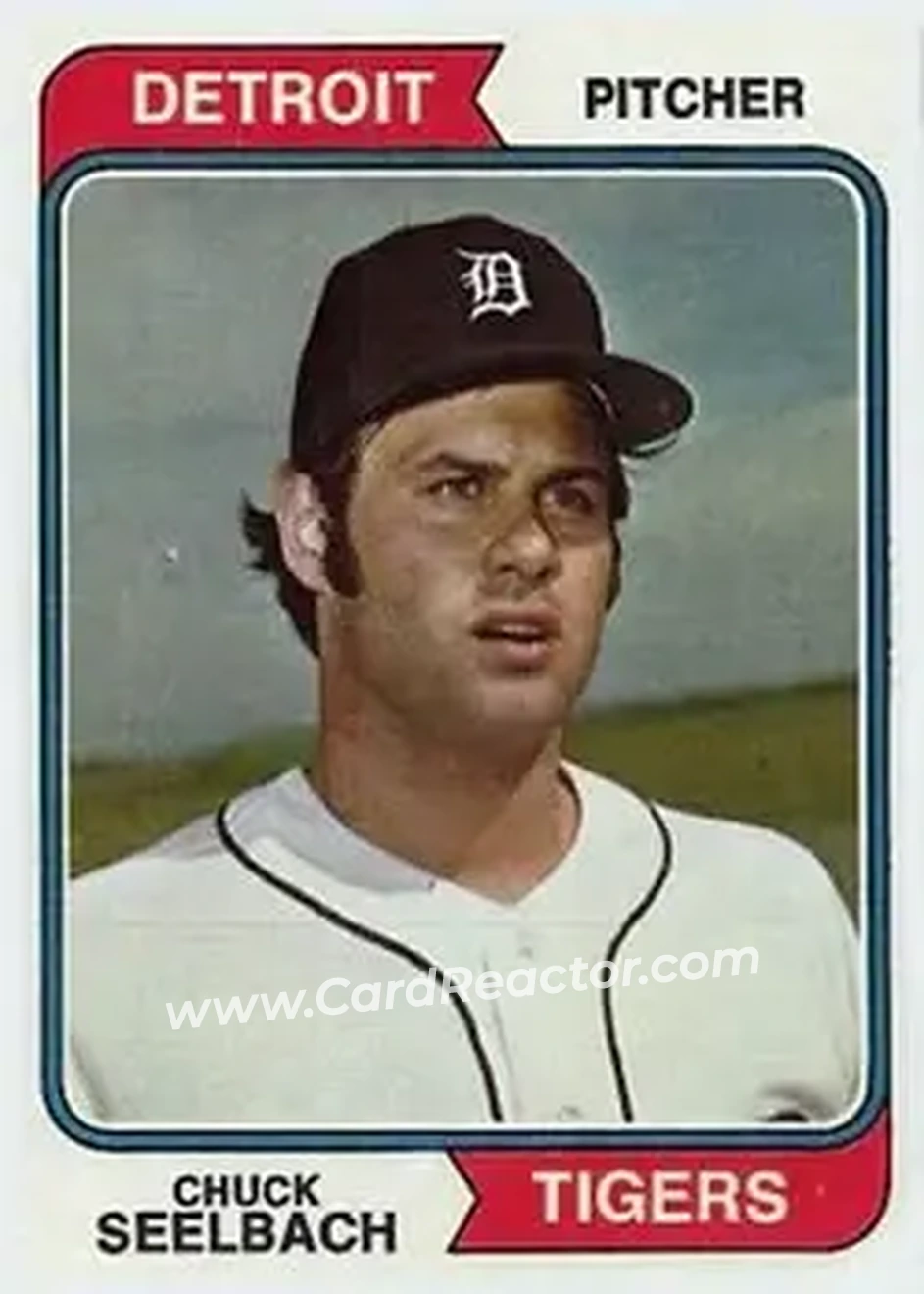 1974 Topps #292 Chuck Seelbach