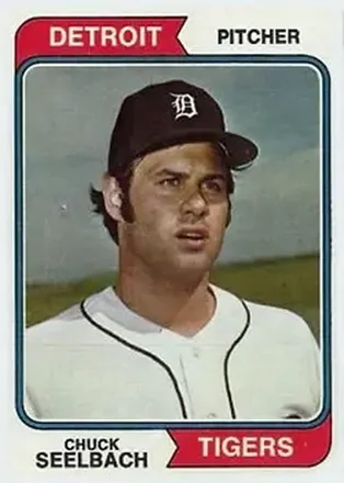 1974 Topps #292 Chuck Seelbach