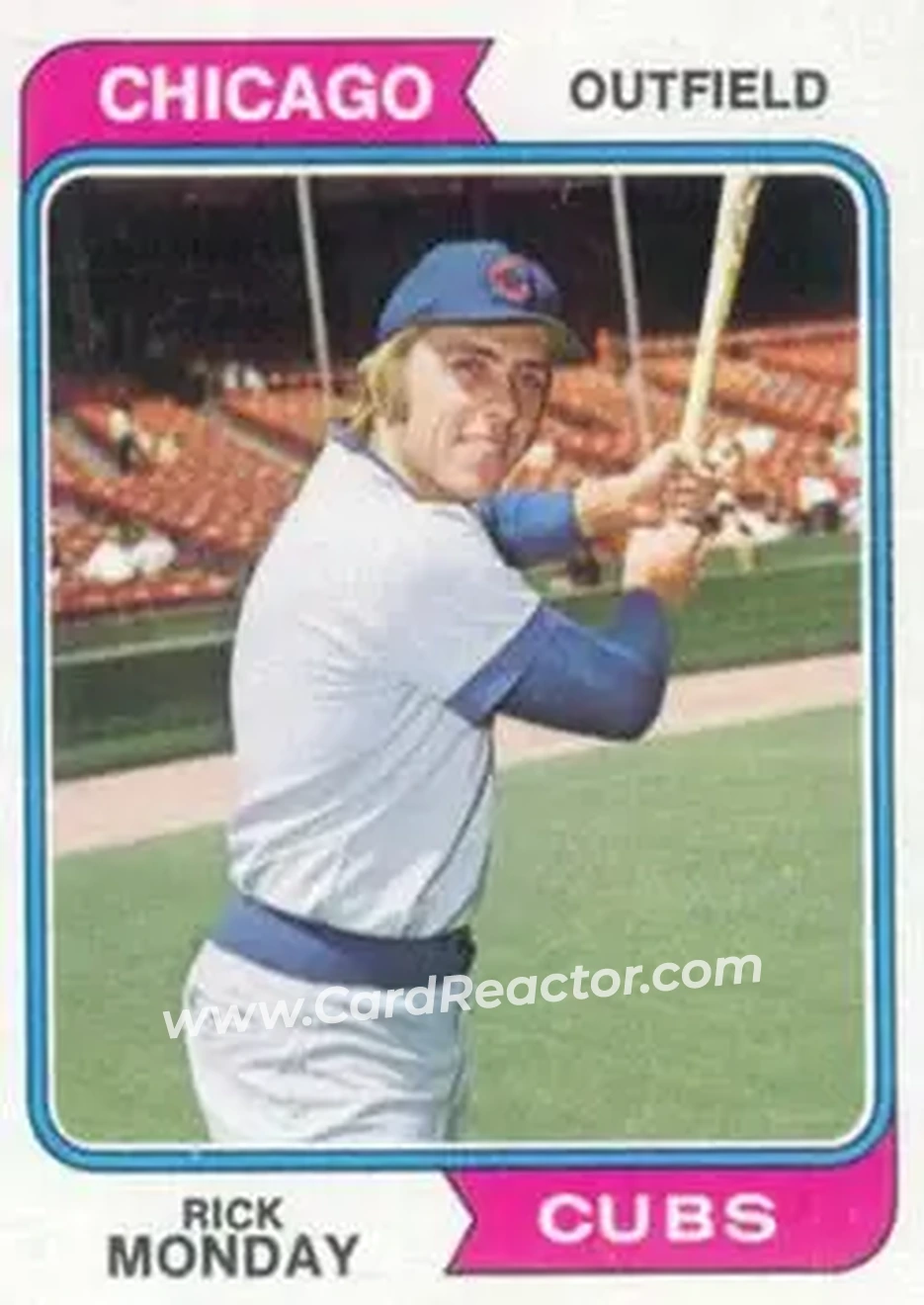 Front of Rick Monday