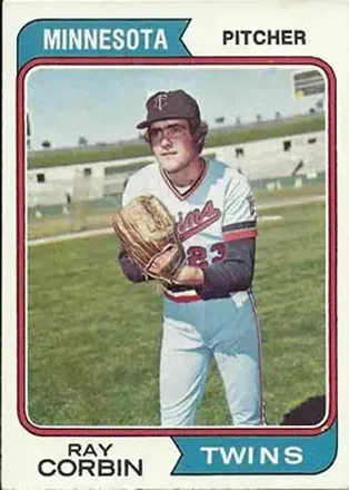 1974 Topps #296 Ray Corbin
