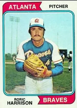 1974 Topps #298 Roric Harrison