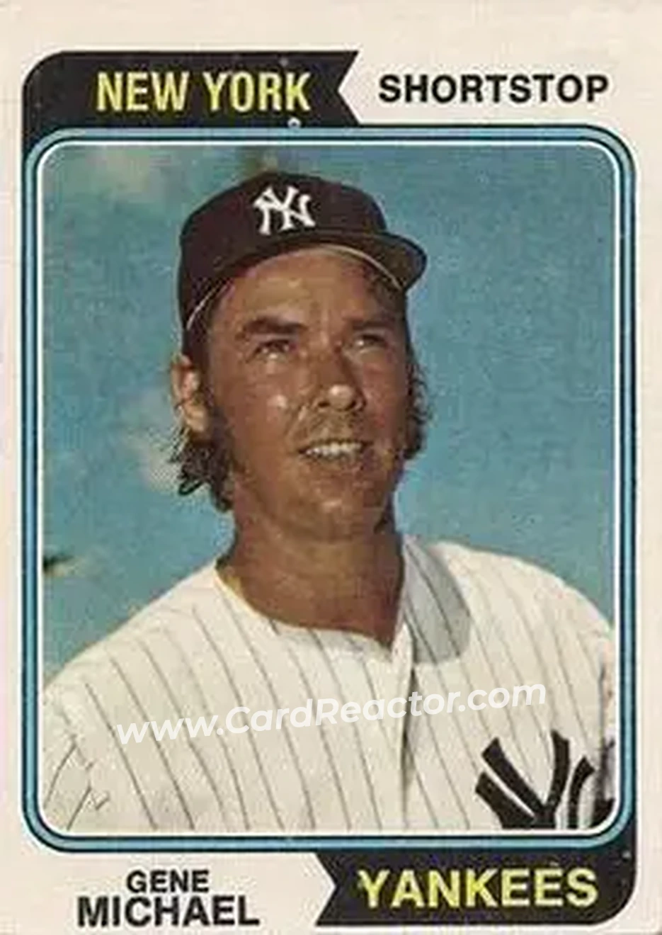 Front of Gene Michael