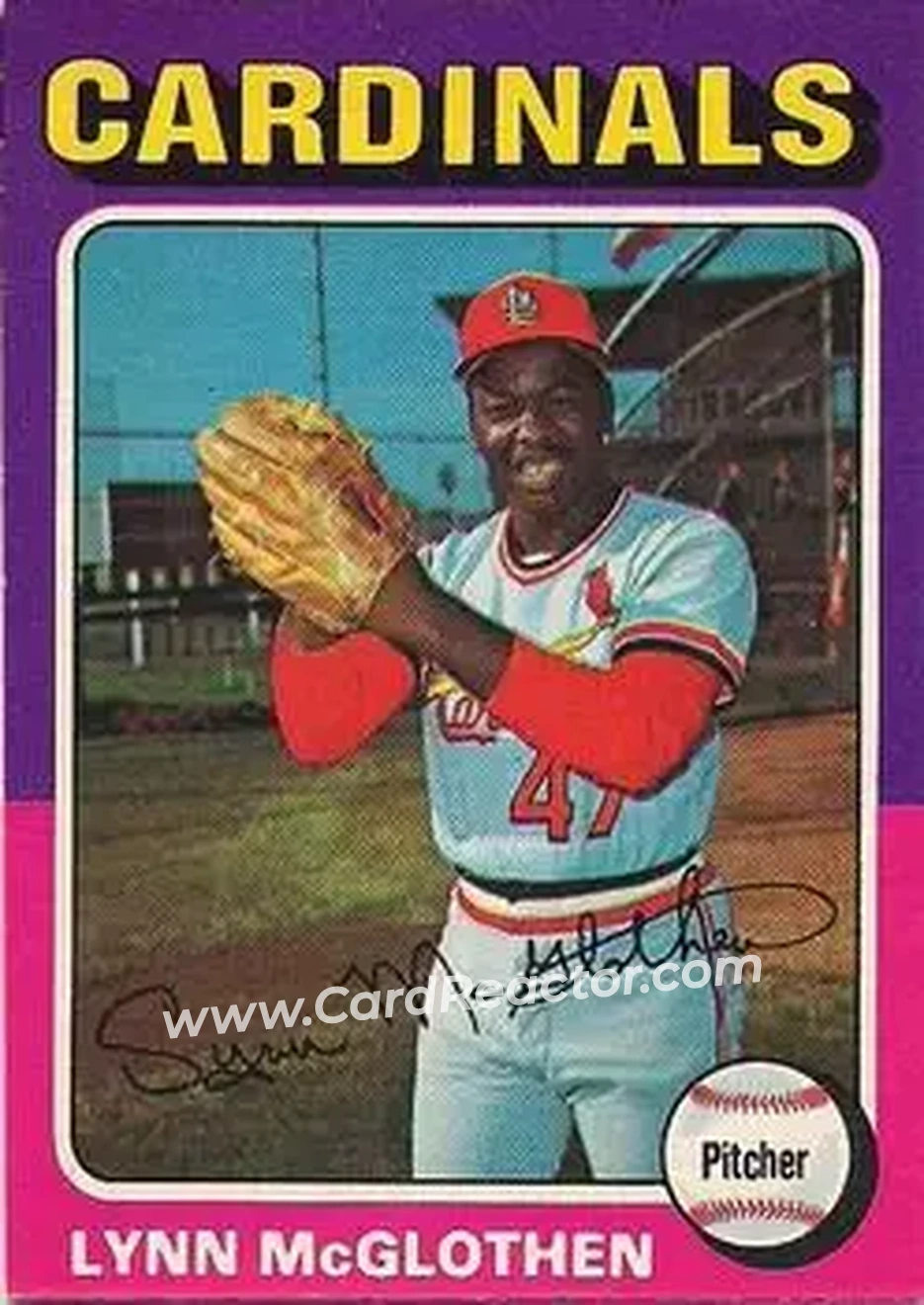 1975 O-Pee-Chee #272 Lynn McGlothen