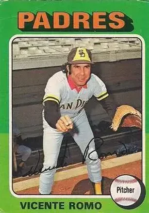 1975 O-Pee-Chee #274 Vicente Romo