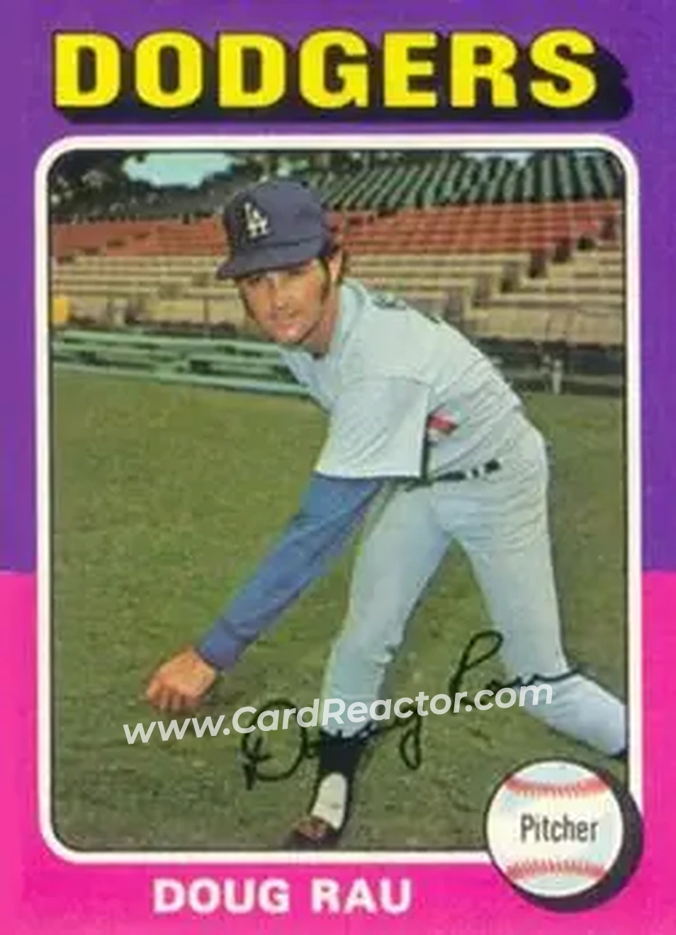 1975 Topps #269 Doug Rau