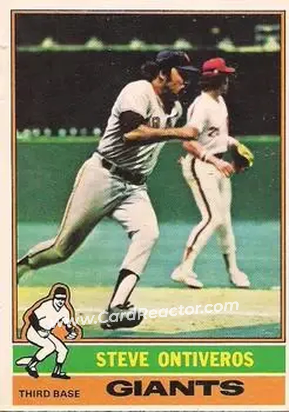 1976 O-Pee-Chee #284 Steve Ontiveros