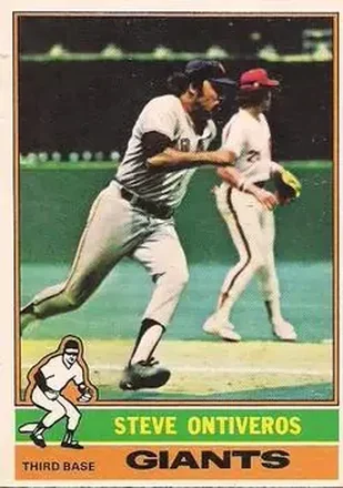 1976 O-Pee-Chee #284 Steve Ontiveros