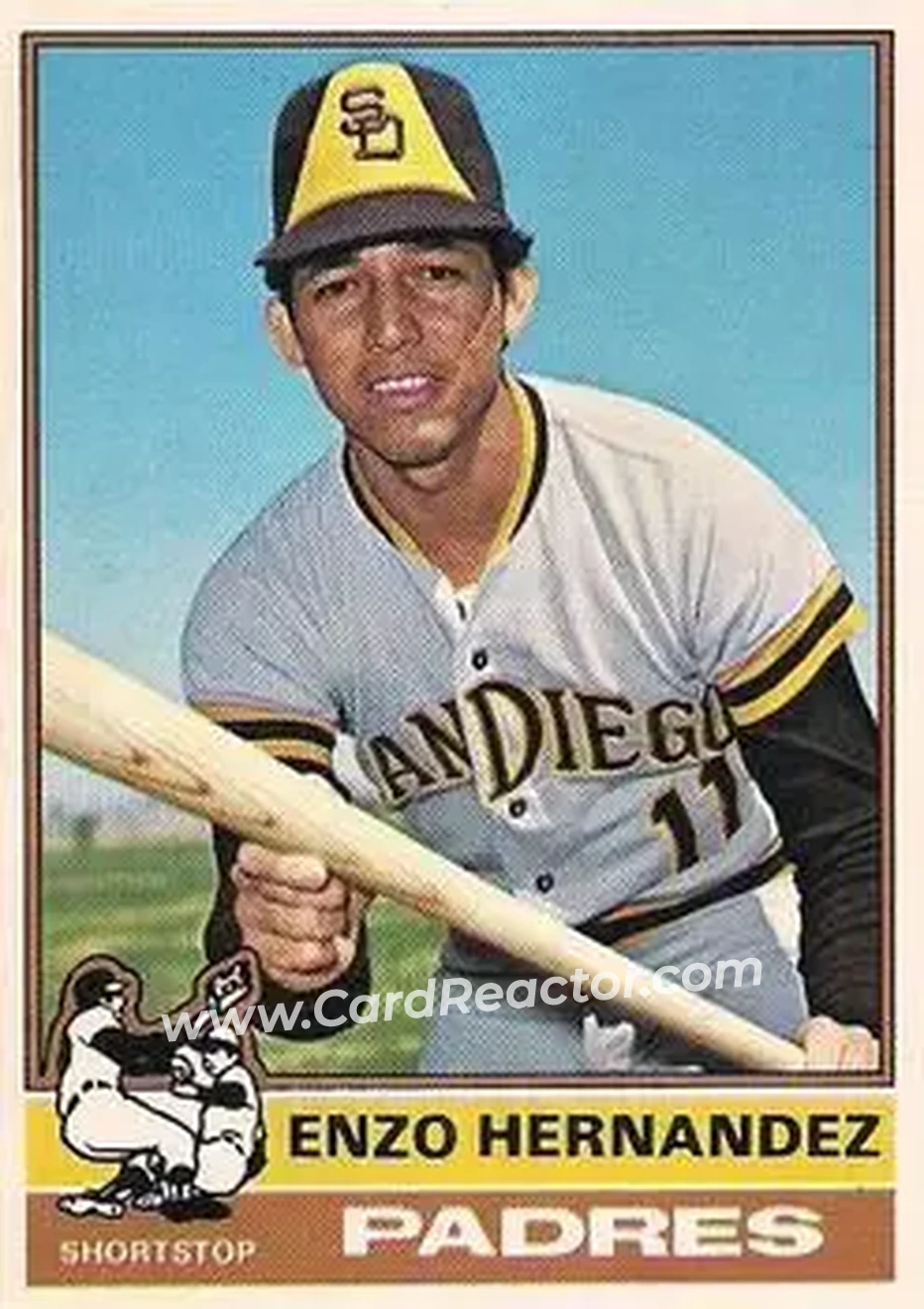 1976 O-Pee-Chee #289 Enzo Hernandez