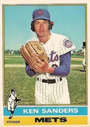 1976 O-Pee-Chee #291 Ken Sanders