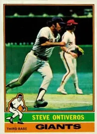 1976 Topps #284 Steve Ontiveros