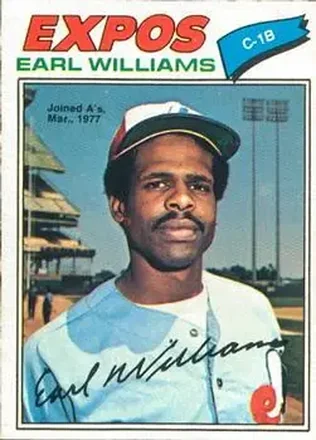 1977 O-Pee-Chee #252 Earl Williams