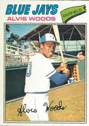 1977 O-Pee-Chee #256 Alvis Woods