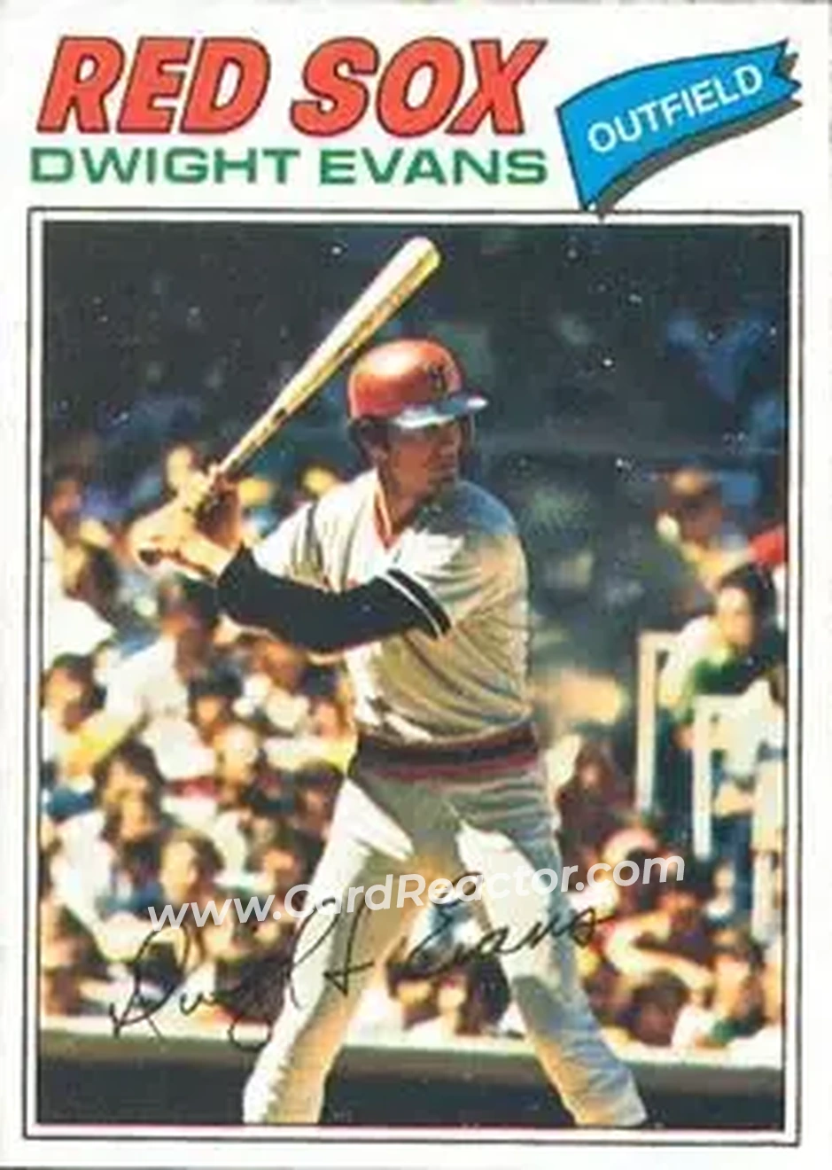 Front of Dwight Evans
