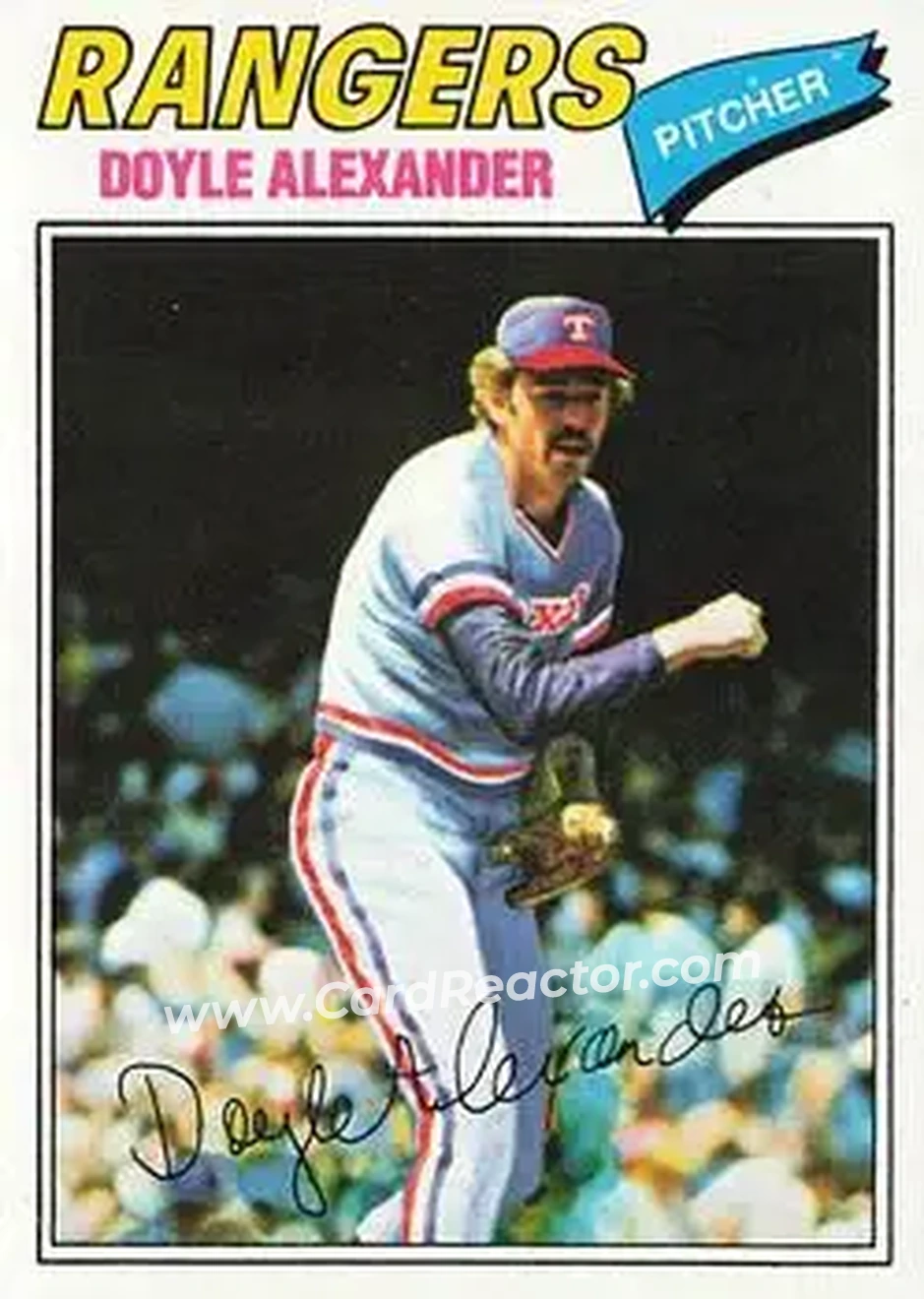 1977 Topps #254 Doyle Alexander