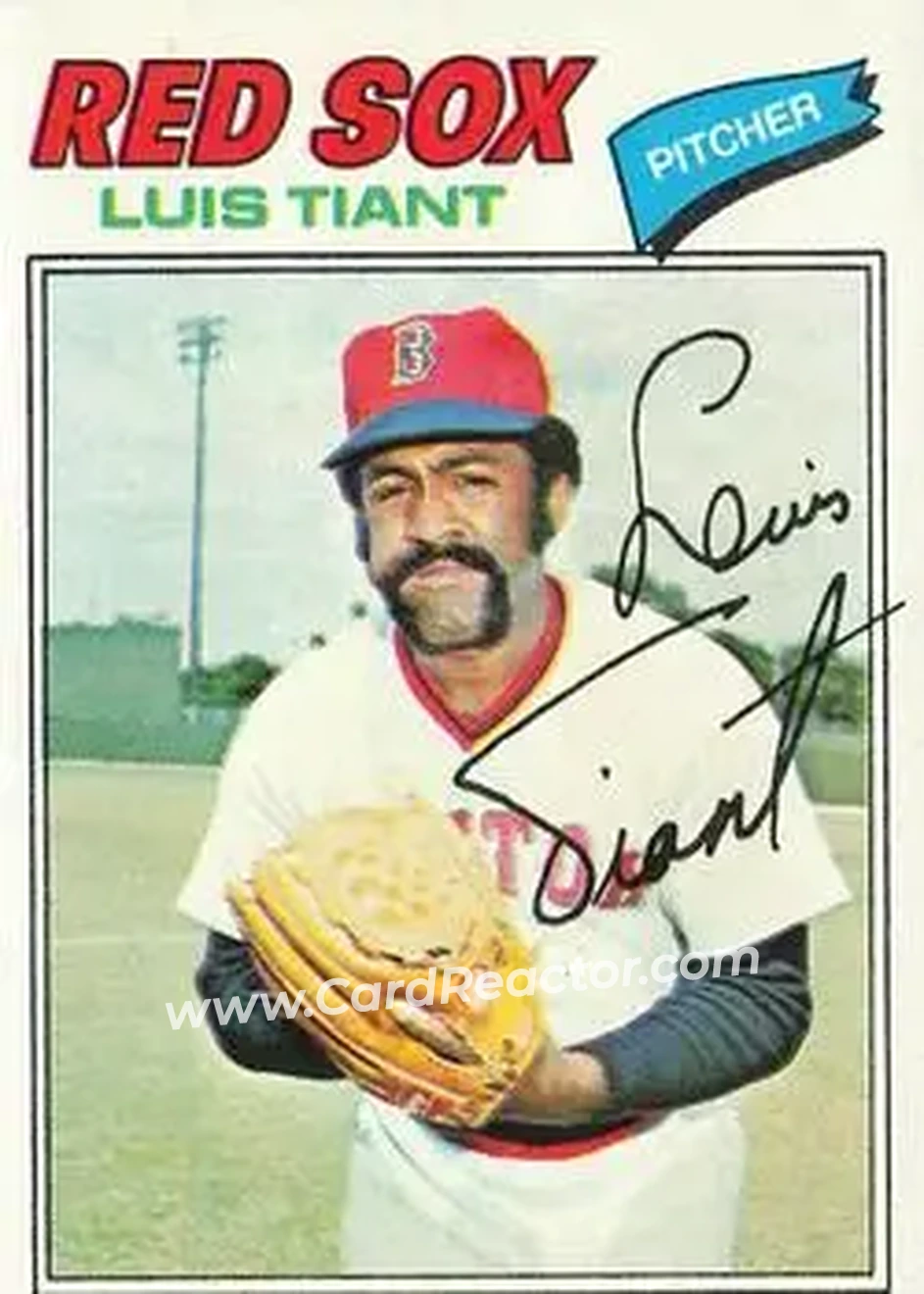 Front of Luis Tiant