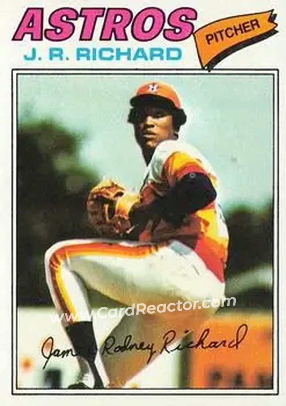 1977 Topps #260 J.R. Richard