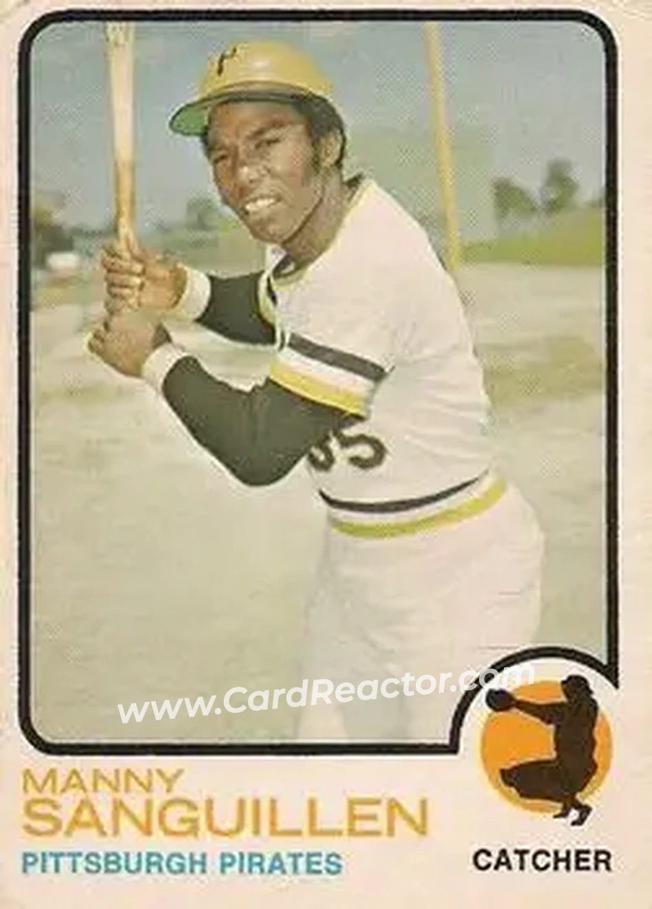 1973 O-Pee-Chee #250 Manny Sanguillen